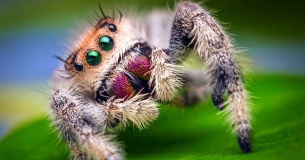 Який зір у павука? Як влаштовані очі павуків?