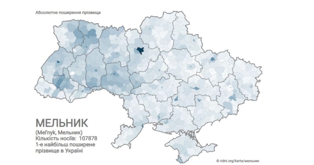 Скільки людей в Україні мають ваше прізвище та ім’я?