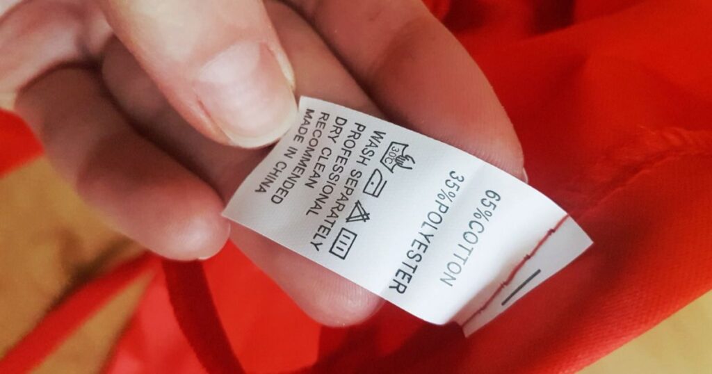 Що означає хрестик на етикетці одягу? Що означає символ трикутника на етикетці одягу