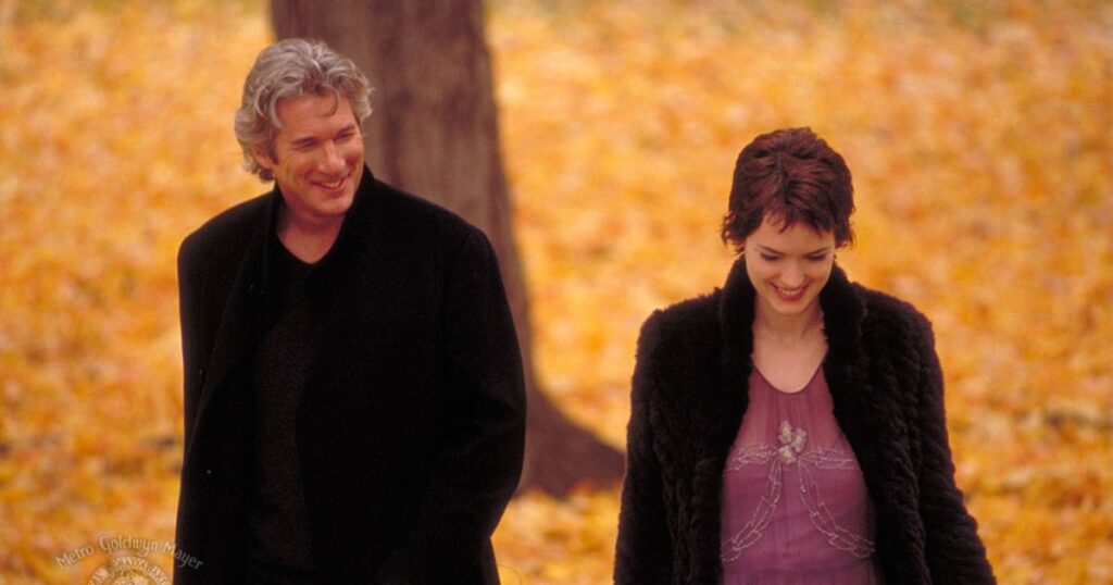 "Осінь у Нью-Йорку" (2000) - кращі романтичні фільми на осінь