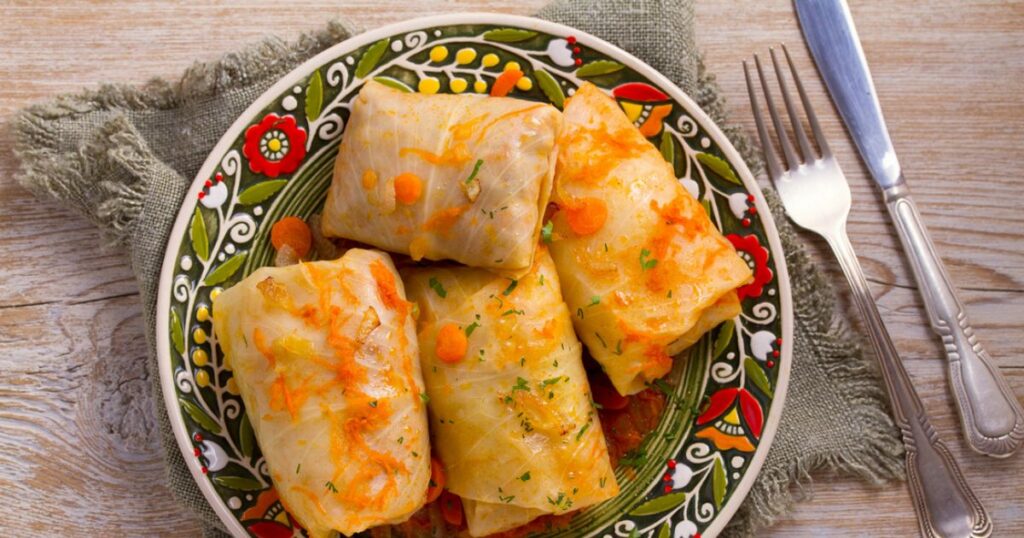 Рецепт голубців з рисом та грибами на Різдво