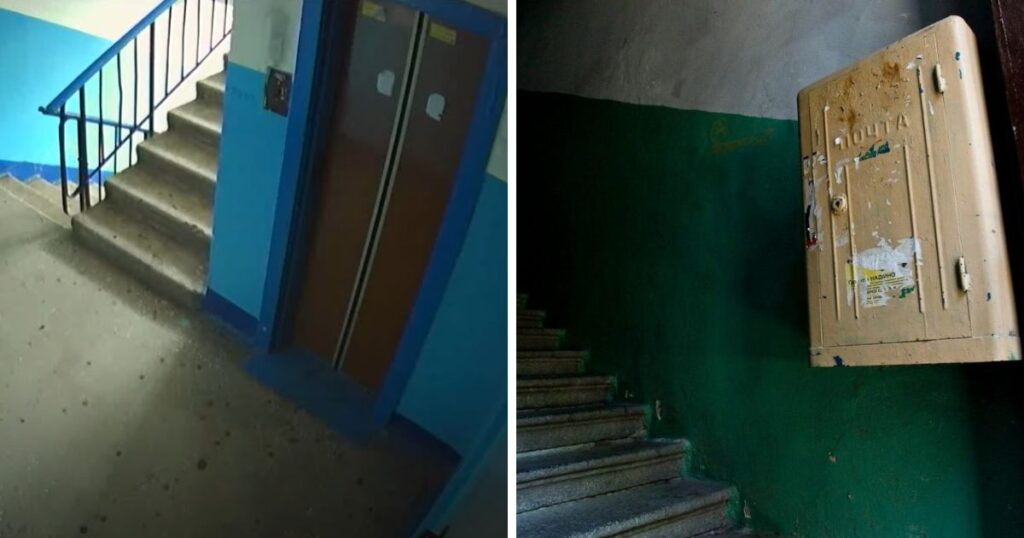 Чому стіни в під'їздах фарбували в зелений колір?