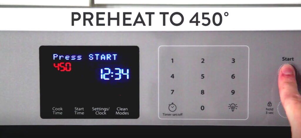 Налаштування духовки для запікання картоплі