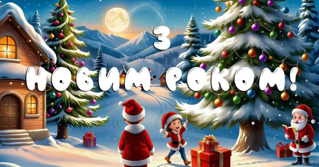 Привітання з Новим роком 2025 - картинки