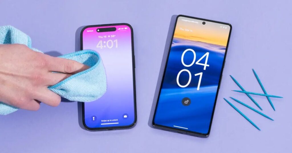 Як почистити динамік в телефоні