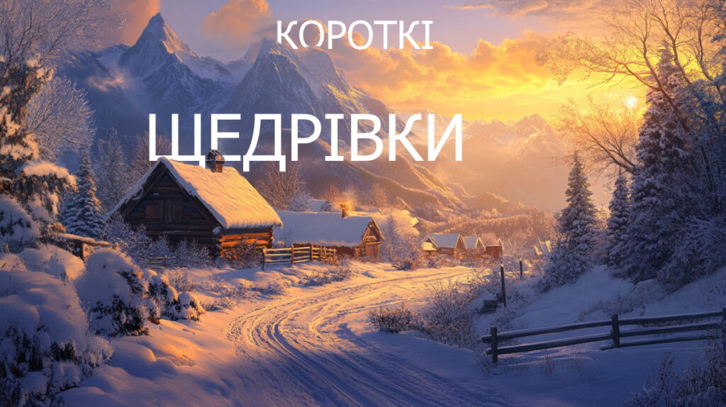 Короткі щедрівки українською мовою