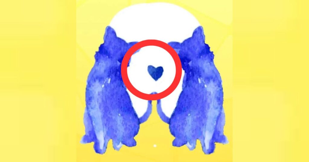 Що першим ви побачили на картинці - візуальний тест - серце