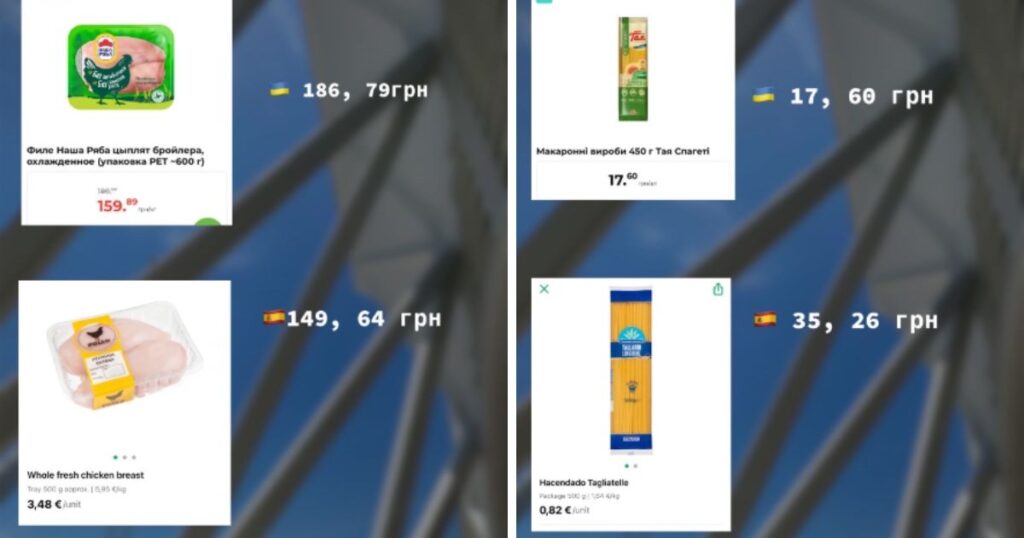 українка порівняла зарплату та вартість продуктового кошика вдома та у Іспанії