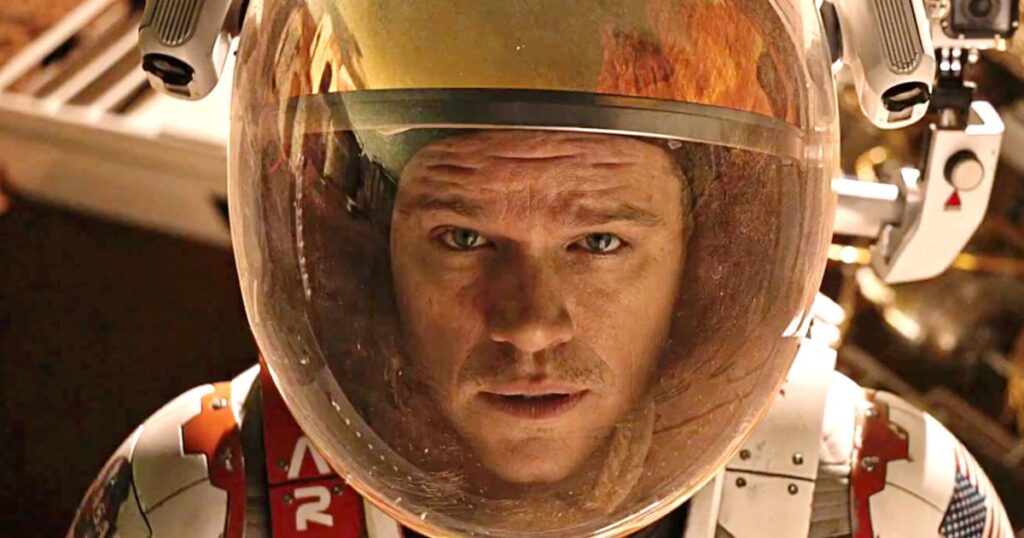 Кадр з фільму – Марсіянин (2015)