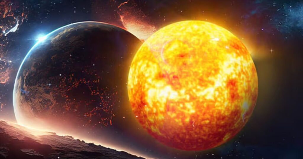 сонце в космосі