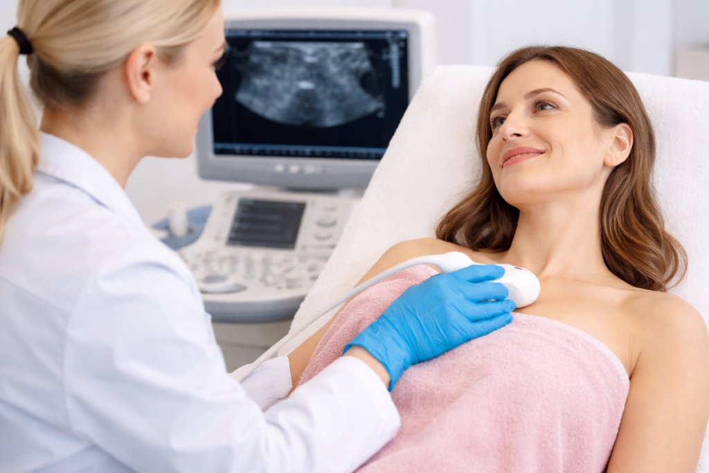 УЗД молочних залоз у клініці