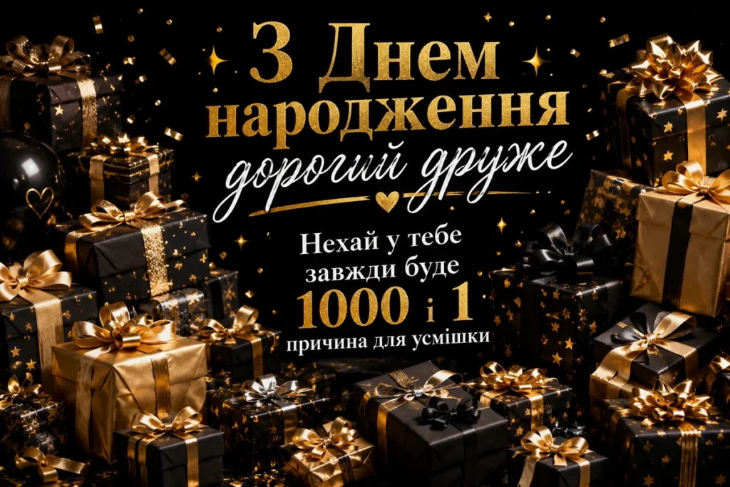 1000 і 1 причина для усмішки друга 