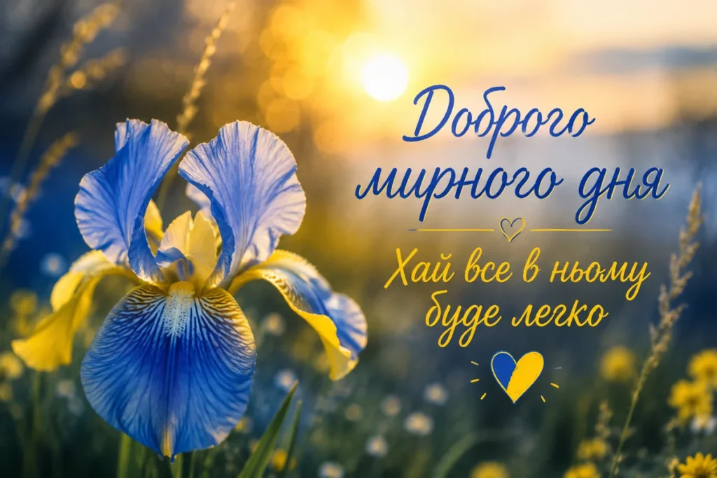 Природа дає знаки про мир