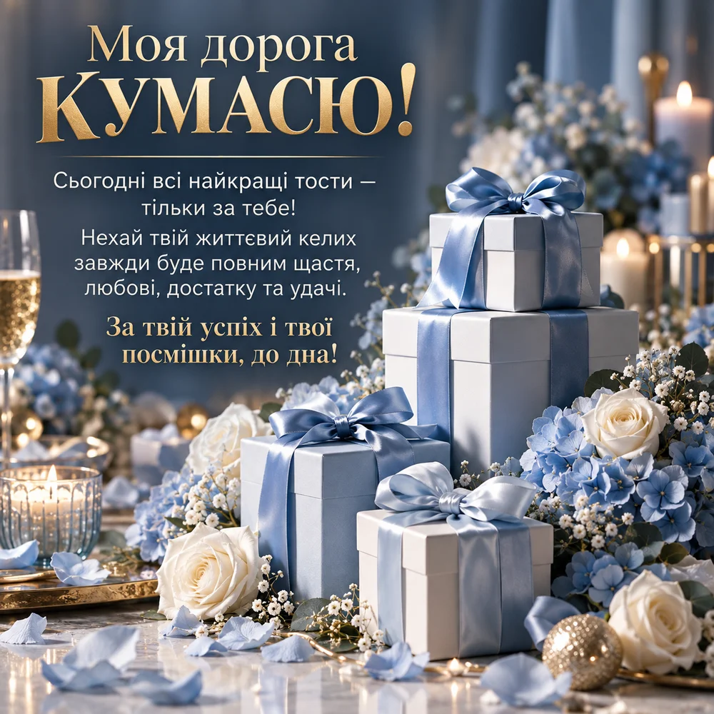 Гора подарунків до дня народження 