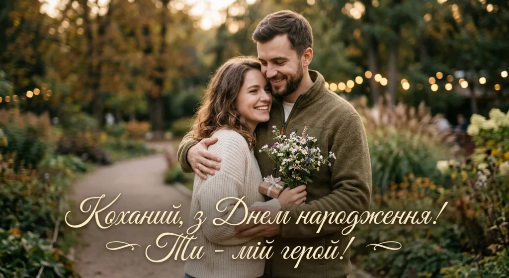 Привітання коханому захиснику